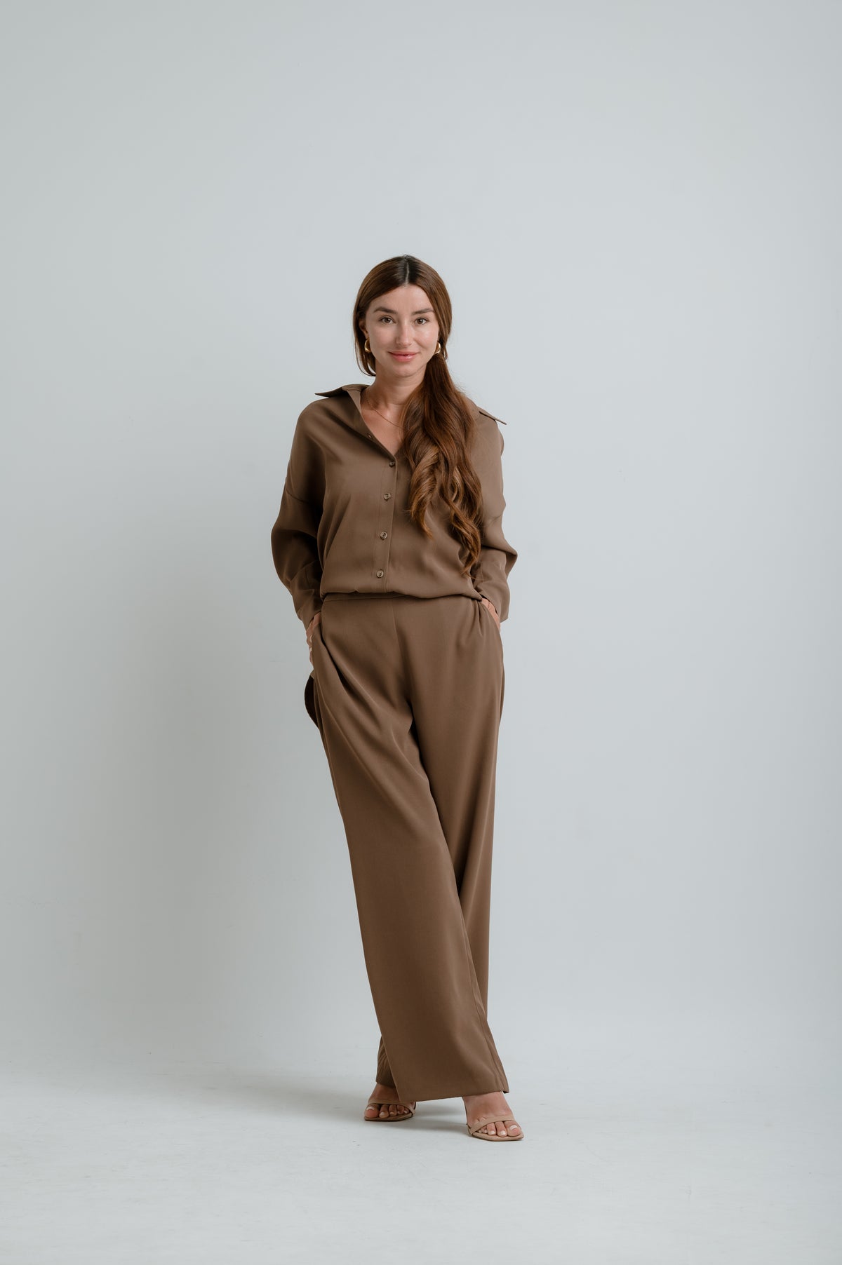 Ifrah Two-Piece Set - Taupe