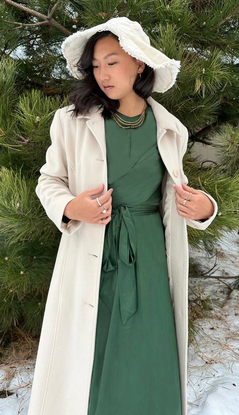Olivia Twist Maxi Dress|