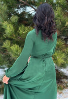 Olivia Twist Maxi Dress|