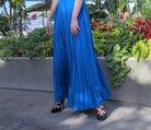 Victoria Pleated Maxi Skirt|