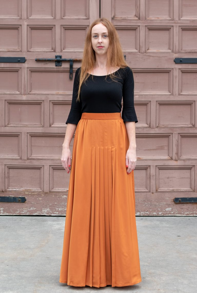 Centered Accordion Skirt|