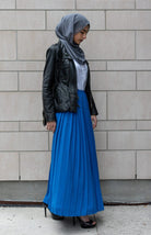 Victoria Pleated Maxi Skirt|