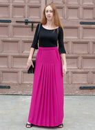 Centered Accordion Skirt|